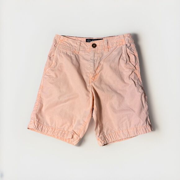 American Eagle Outfitters Prep Shorts Womens‎ Size 26 Orange Bermuda - Picture 2 of 6